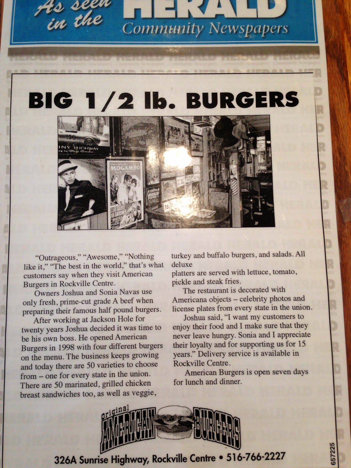 Photo of American Burgers in Rockville Centre City, New York, United States - 5 Picture of Restaurant, Food, Point of interest, Establishment