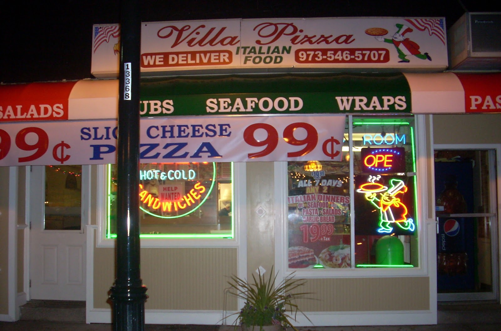 Photo of Villa Pizza in Clifton City, New Jersey, United States - 1 Picture of Restaurant, Food, Point of interest, Establishment, Meal takeaway, Meal delivery