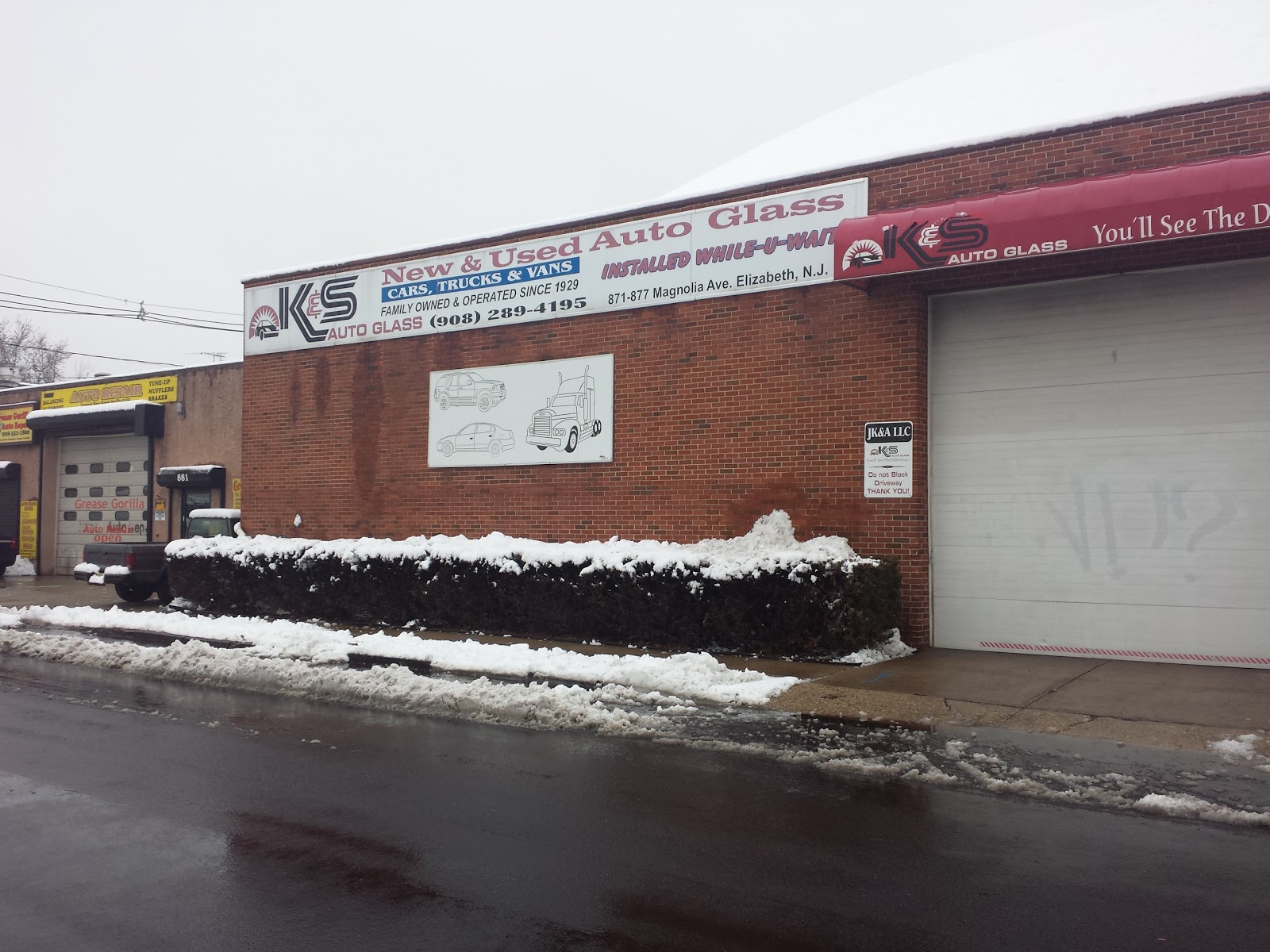 Photo of K & S Auto Glass in Elizabeth City, New Jersey, United States - 2 Picture of Point of interest, Establishment, Car repair