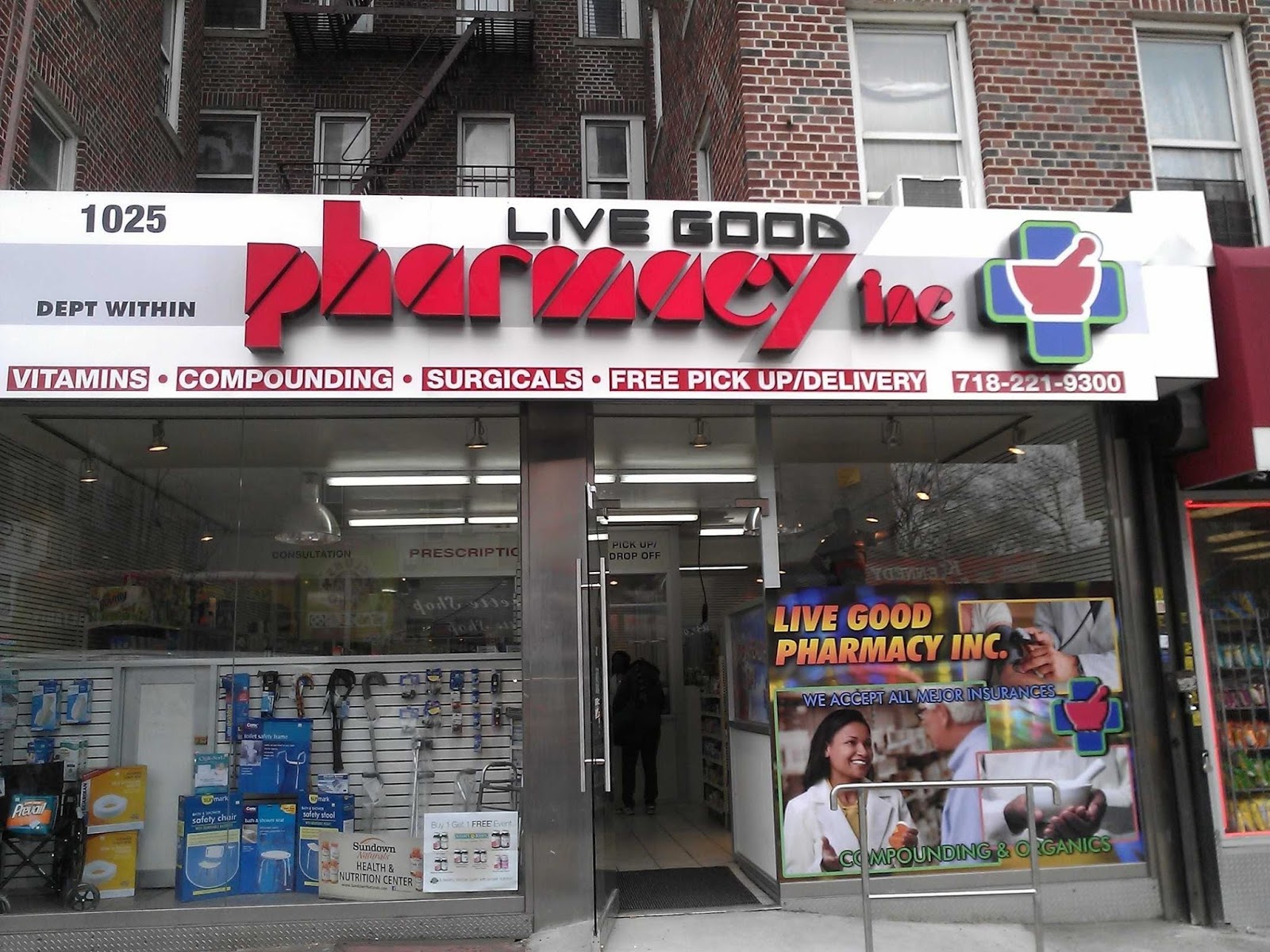Photo of Live Good Pharmacy INC. in Kings County City, New York, United States - 1 Picture of Point of interest, Establishment, Store, Health, Pharmacy