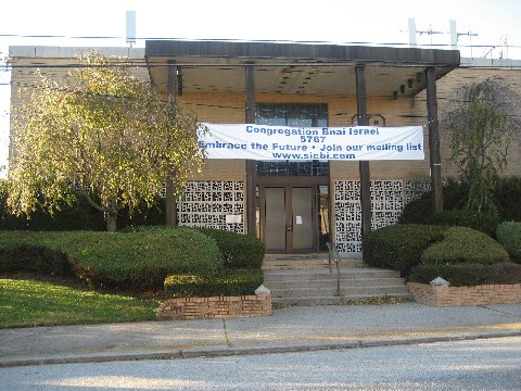 Photo of Congregation B'nai Israel of Staten Island in Staten Island City, New York, United States - 2 Picture of Point of interest, Establishment, Place of worship, Synagogue