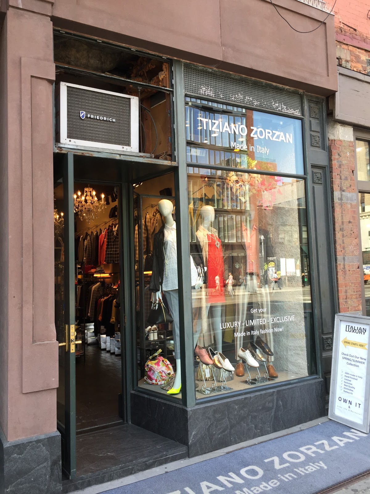 Photo of Tiziano Zorzan in New York City, New York, United States - 1 Picture of Point of interest, Establishment, Store, Clothing store