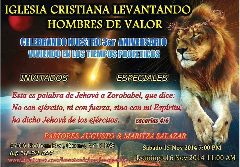 Photo of Iglesia Cristiana Levantando Hombres De Valor in Queens City, New York, United States - 1 Picture of Point of interest, Establishment, Church, Place of worship