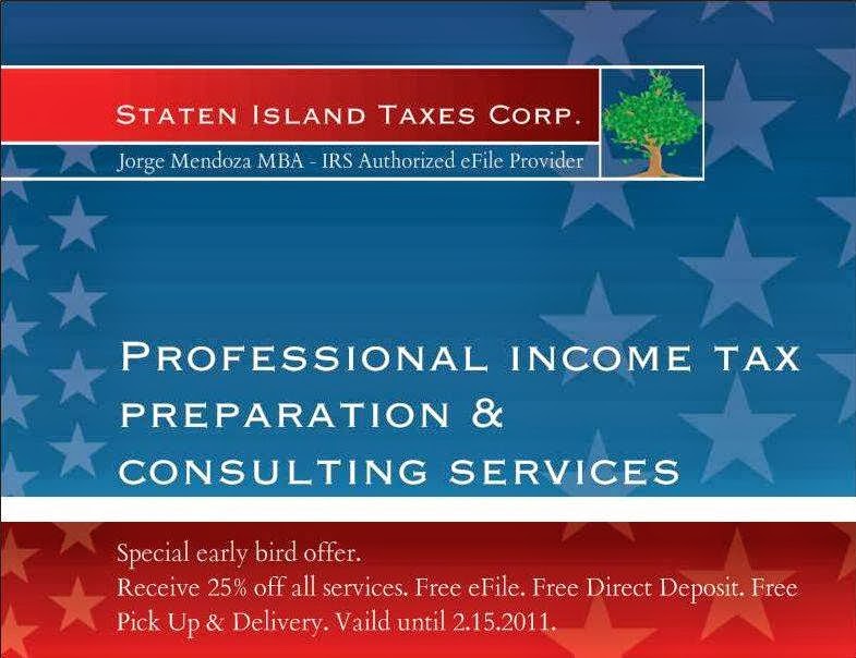 Photo of Staten Island Taxes Corporation in Richmond City, New York, United States - 2 Picture of Point of interest, Establishment, Finance, Accounting