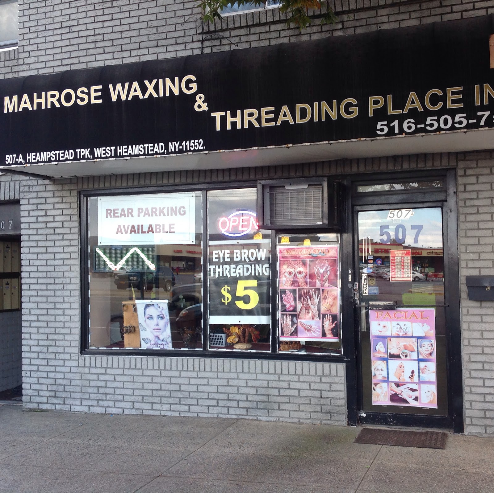 Photo of Mahrose waxing and threading place Inc in West Hempstead City, New York, United States - 1 Picture of Point of interest, Establishment, Health, Spa, Beauty salon, Hair care