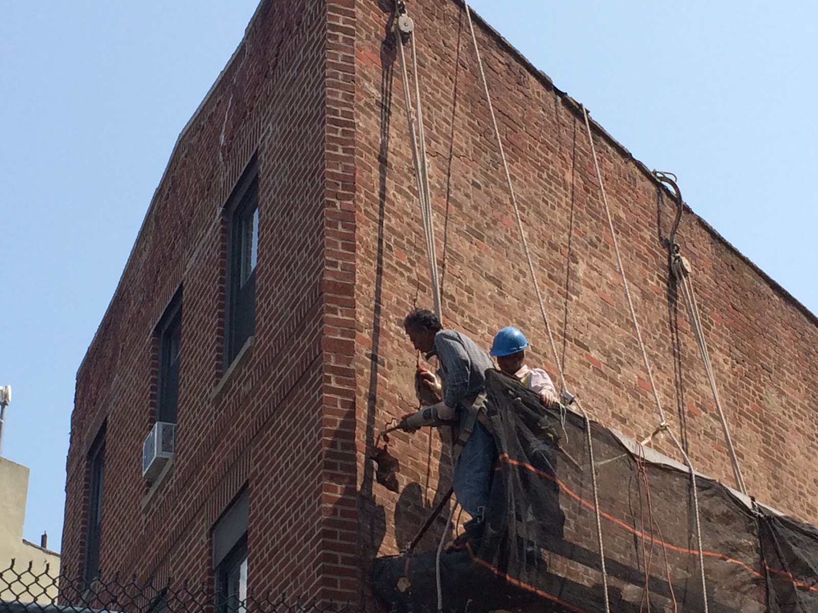 Photo of High Tech Construction - Brownstone Facade Restoration in Kings County City, New York, United States - 2 Picture of Point of interest, Establishment, Store, Home goods store, General contractor, Roofing contractor