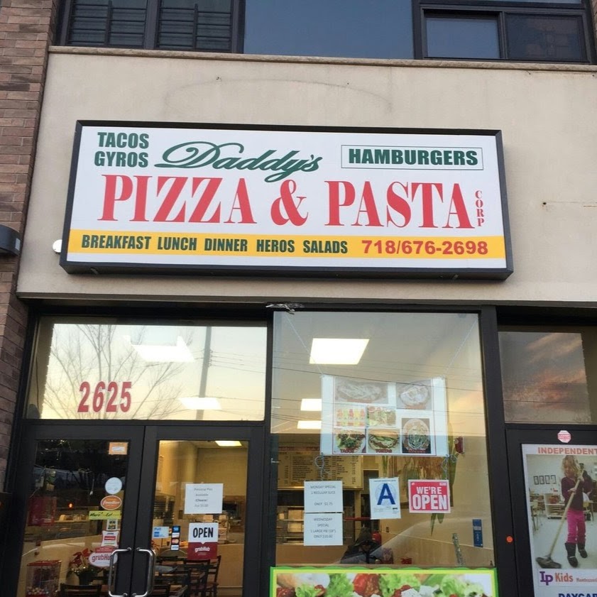 Photo of daddy's pizza & pasta in Brooklyn City, New York, United States - 2 Picture of Restaurant, Food, Point of interest, Establishment, Meal takeaway, Meal delivery