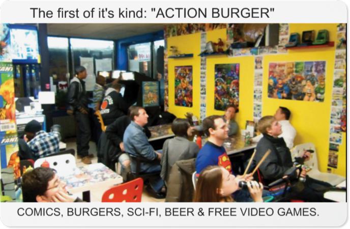 Photo of Action Burger in Kings County City, New York, United States - 1 Picture of Restaurant, Food, Point of interest, Establishment