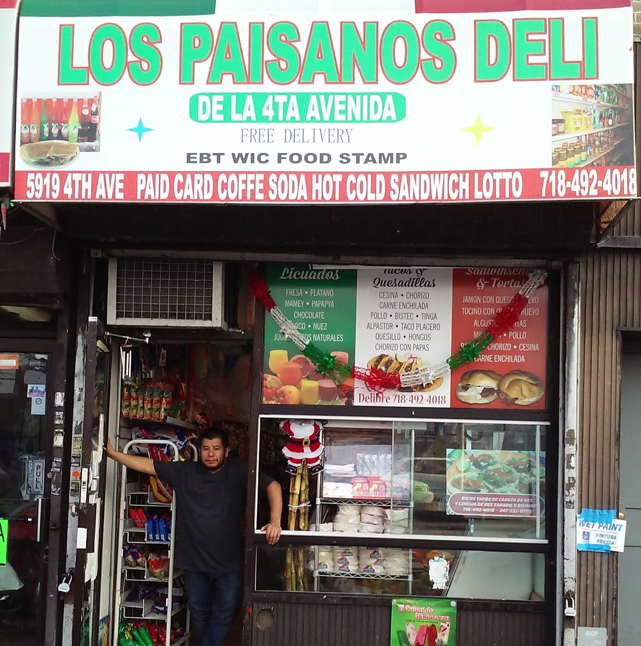Photo of Los Paisanos Deli De La 4ta Avenida in Kings County City, New York, United States - 1 Picture of Food, Point of interest, Establishment, Store