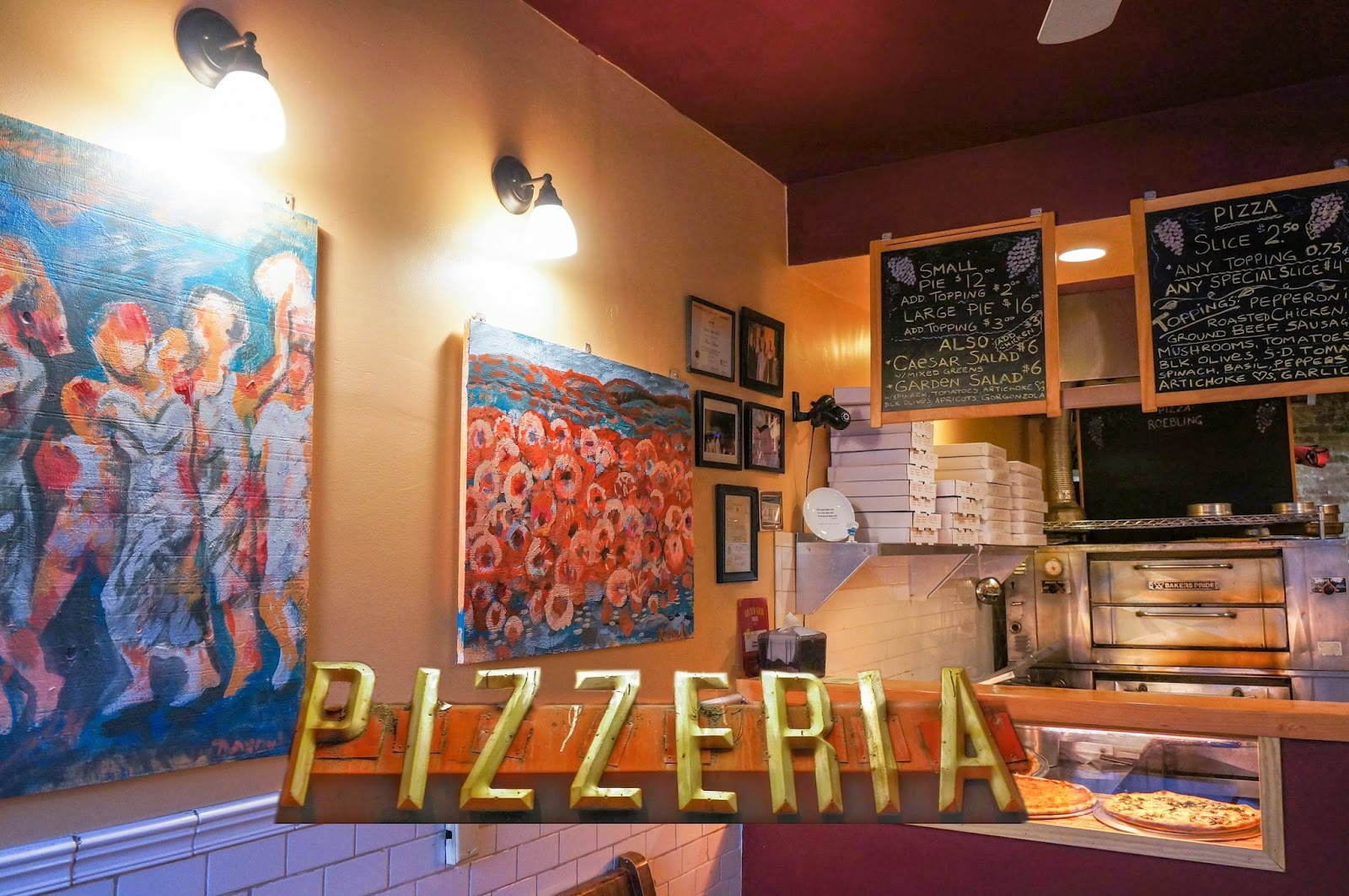 Photo of Roebling Pizza in Brooklyn City, New York, United States - 6 Picture of Restaurant, Food, Point of interest, Establishment, Meal takeaway, Meal delivery