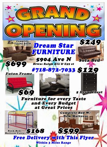 Photo of Dream Star Furniture in Kings County City, New York, United States - 6 Picture of Point of interest, Establishment, Store, Home goods store, Furniture store