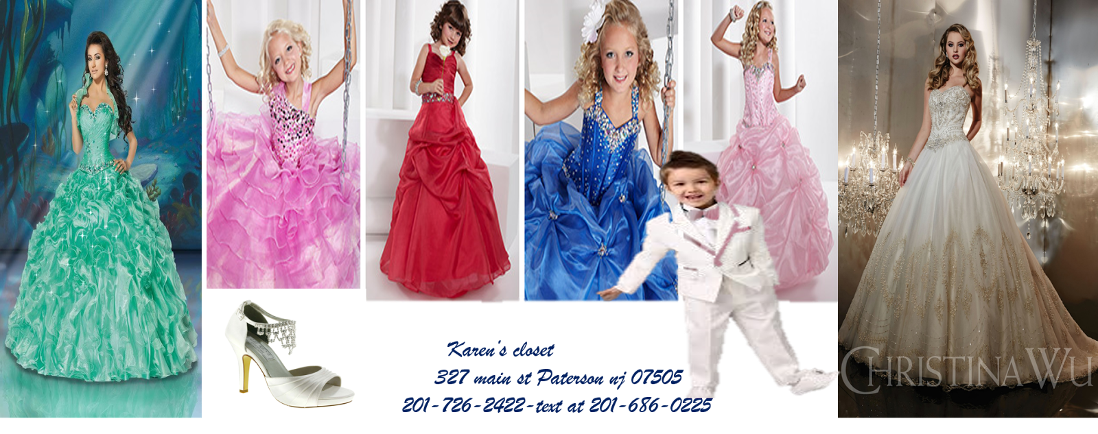 Photo of quinceanera dresses sweet sixteen dress princes dresses in Paterson City, New Jersey, United States - 1 Picture of Point of interest, Establishment, Store, Clothing store