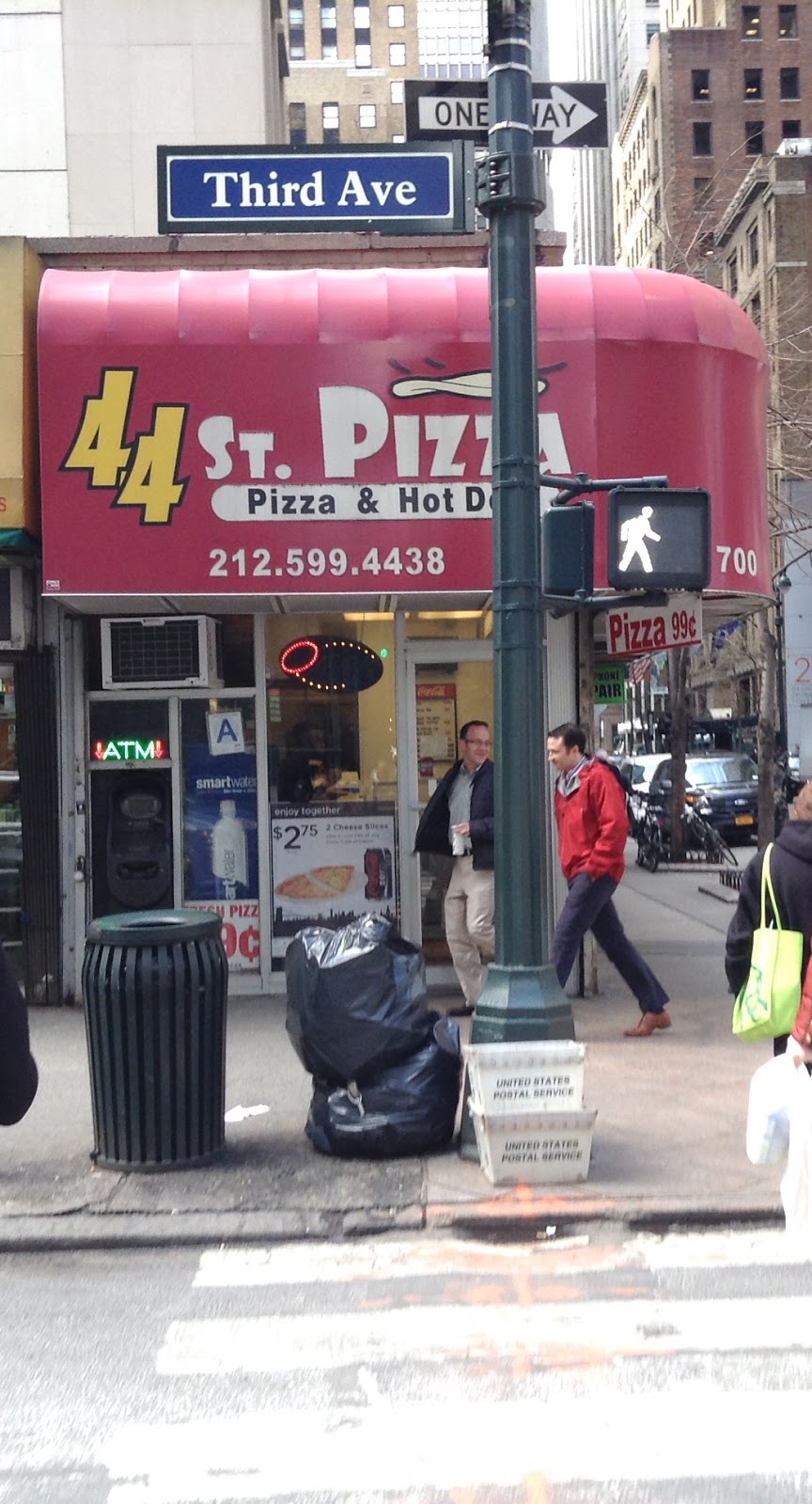 Photo of 44 St Pizza in New York City, New York, United States - 1 Picture of Restaurant, Food, Point of interest, Establishment