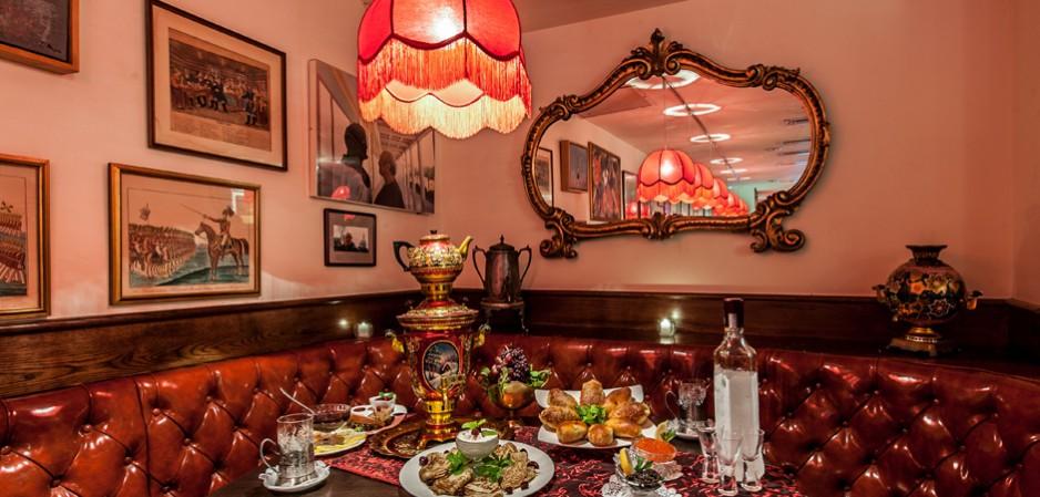 Photo of Russian Samovar in New York City, New York, United States - 3 Picture of Restaurant, Food, Point of interest, Establishment, Bar, Night club
