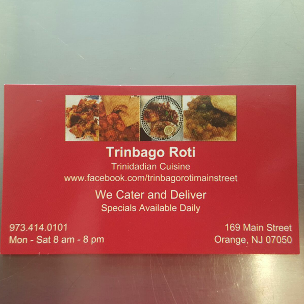 Photo of Trinbago Roti in City of Orange, New Jersey, United States - 1 Picture of Restaurant, Food, Point of interest, Establishment