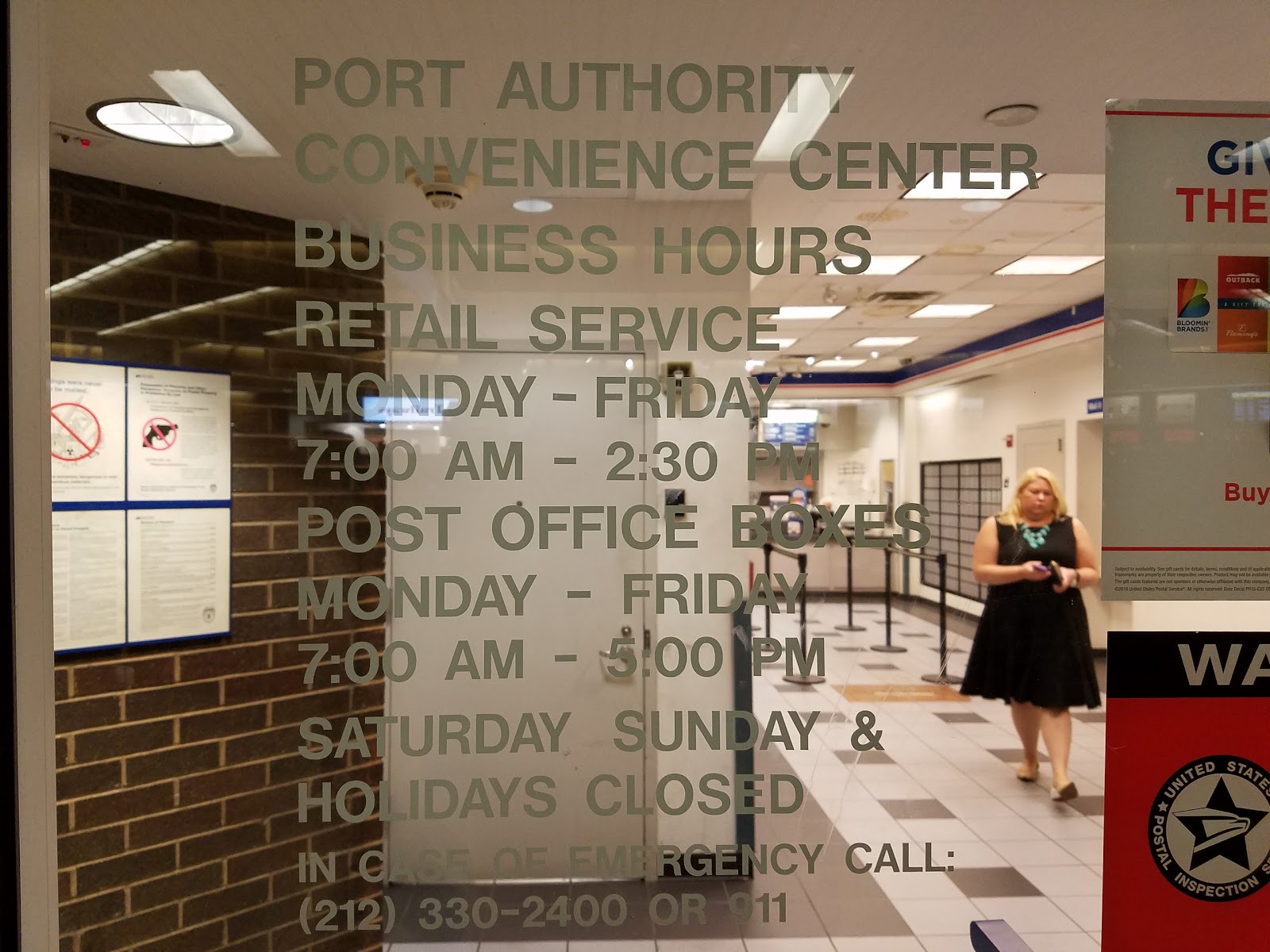 Photo of US Post Office - Port Authority Convenience in New York City, New York, United States - 1 Picture of Point of interest, Establishment, Finance, Post office