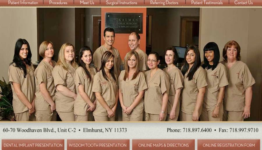 Photo of Kalman Oral Surgery & Implant Center in Elmhurst City, New York, United States - 1 Picture of Point of interest, Establishment, Health, Doctor, Dentist