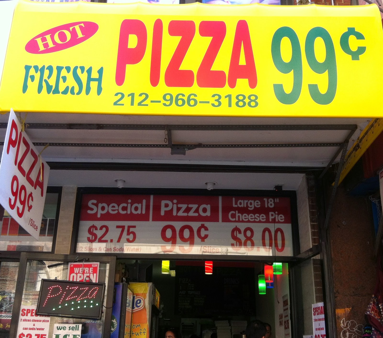 Photo of Hot Fresh Pizza 99c in New York City, New York, United States - 2 Picture of Restaurant, Food, Point of interest, Establishment