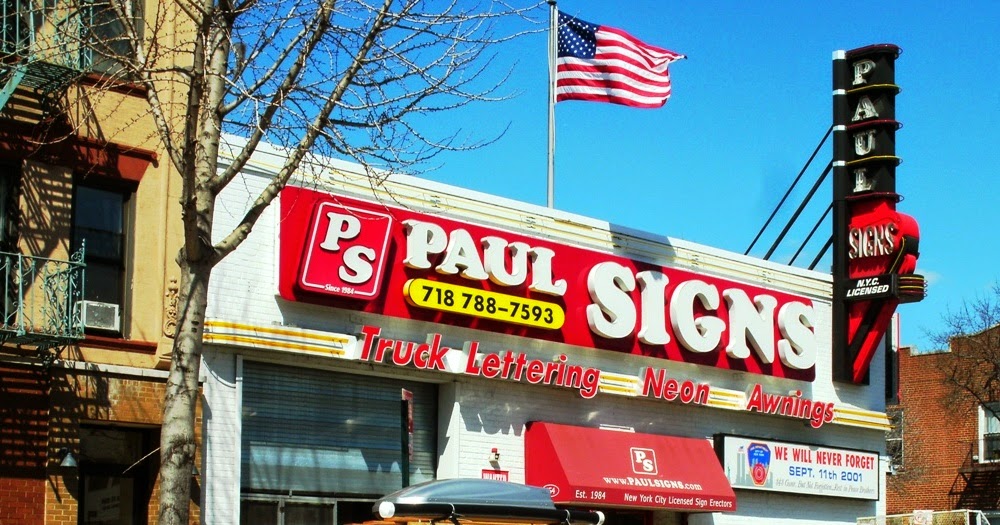 Photo of Paul Signs Inc. in Brooklyn City, New York, United States - 10 Picture of Point of interest, Establishment, Store