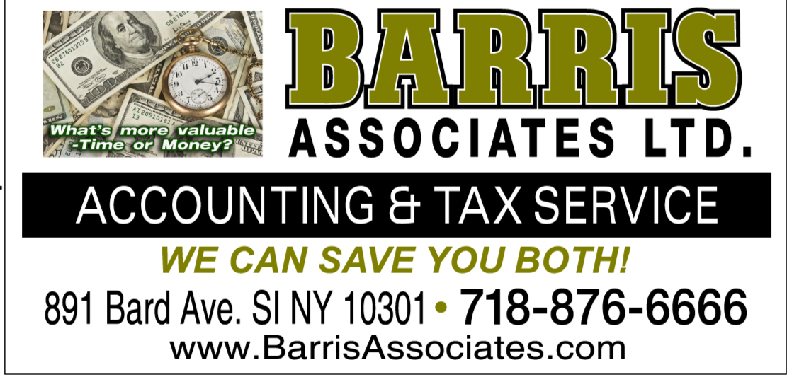 Photo of Barris Associates Ltd. in Staten Island City, New York, United States - 2 Picture of Point of interest, Establishment, Finance, Accounting