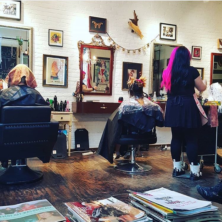 Photo of Tomahawk Salon in Brooklyn City, New York, United States - 10 Picture of Point of interest, Establishment, Beauty salon, Hair care