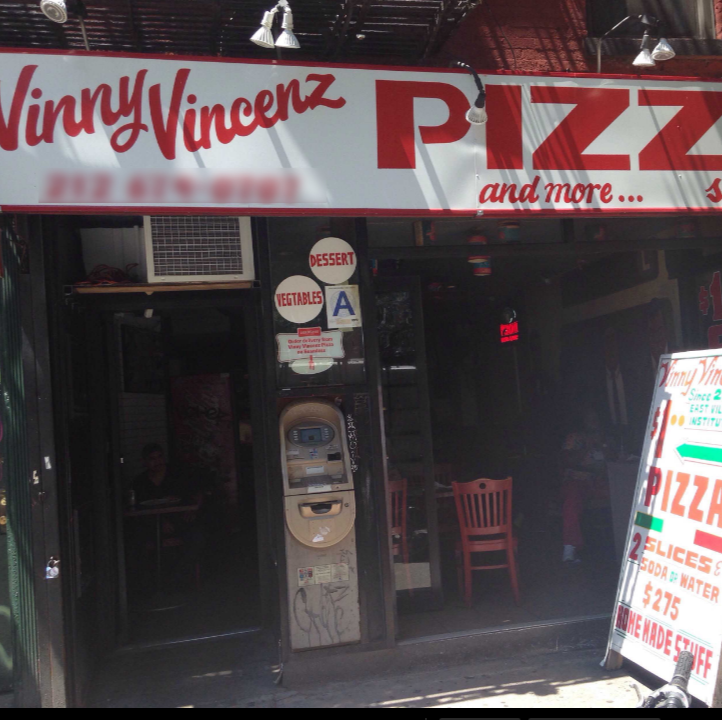 Photo of Vinny Vincenz Pizza in New York City, New York, United States - 1 Picture of Restaurant, Food, Point of interest, Establishment, Meal takeaway, Meal delivery, Bar