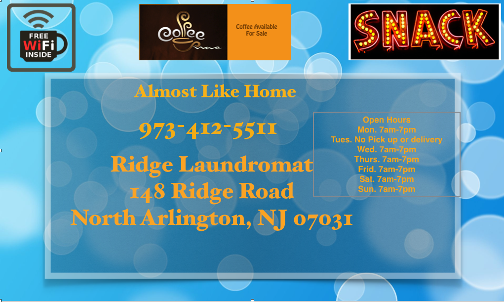 Photo of Ridge Laundromat in North Arlington City, New Jersey, United States - 5 Picture of Point of interest, Establishment, Laundry