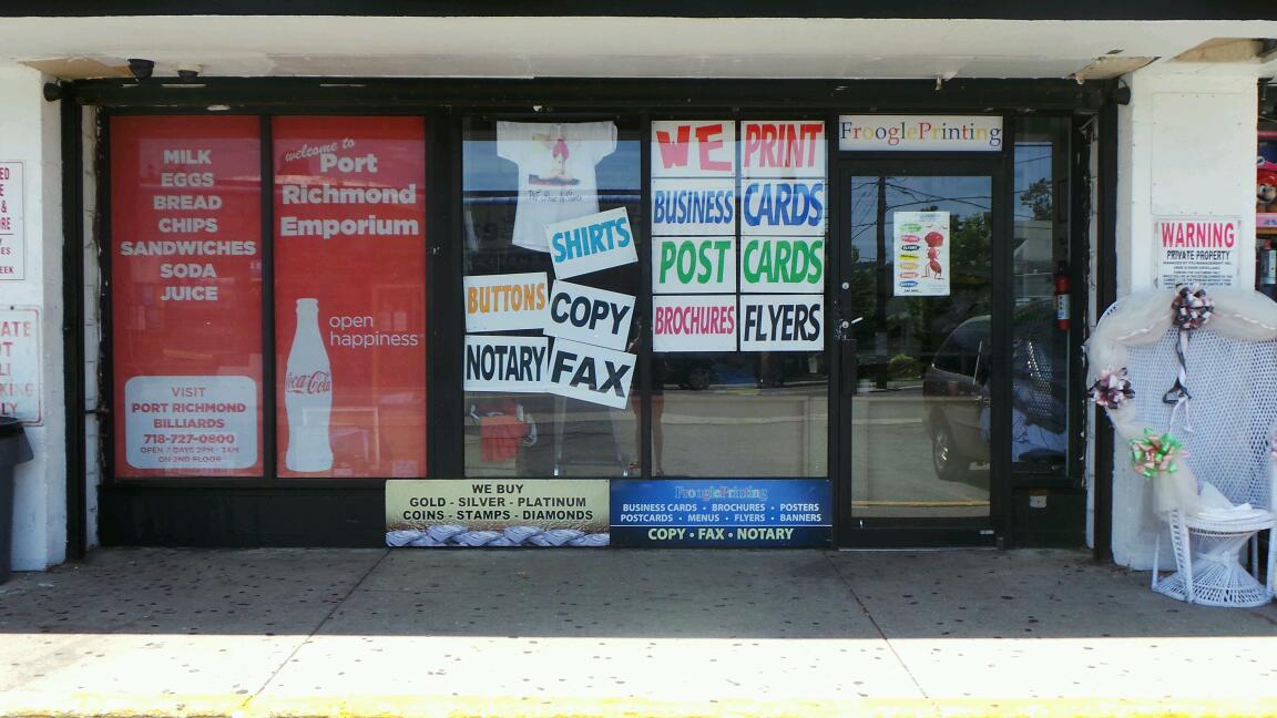 Photo of FrooglePrinting in Staten Island City, New York, United States - 1 Picture of Point of interest, Establishment, Store