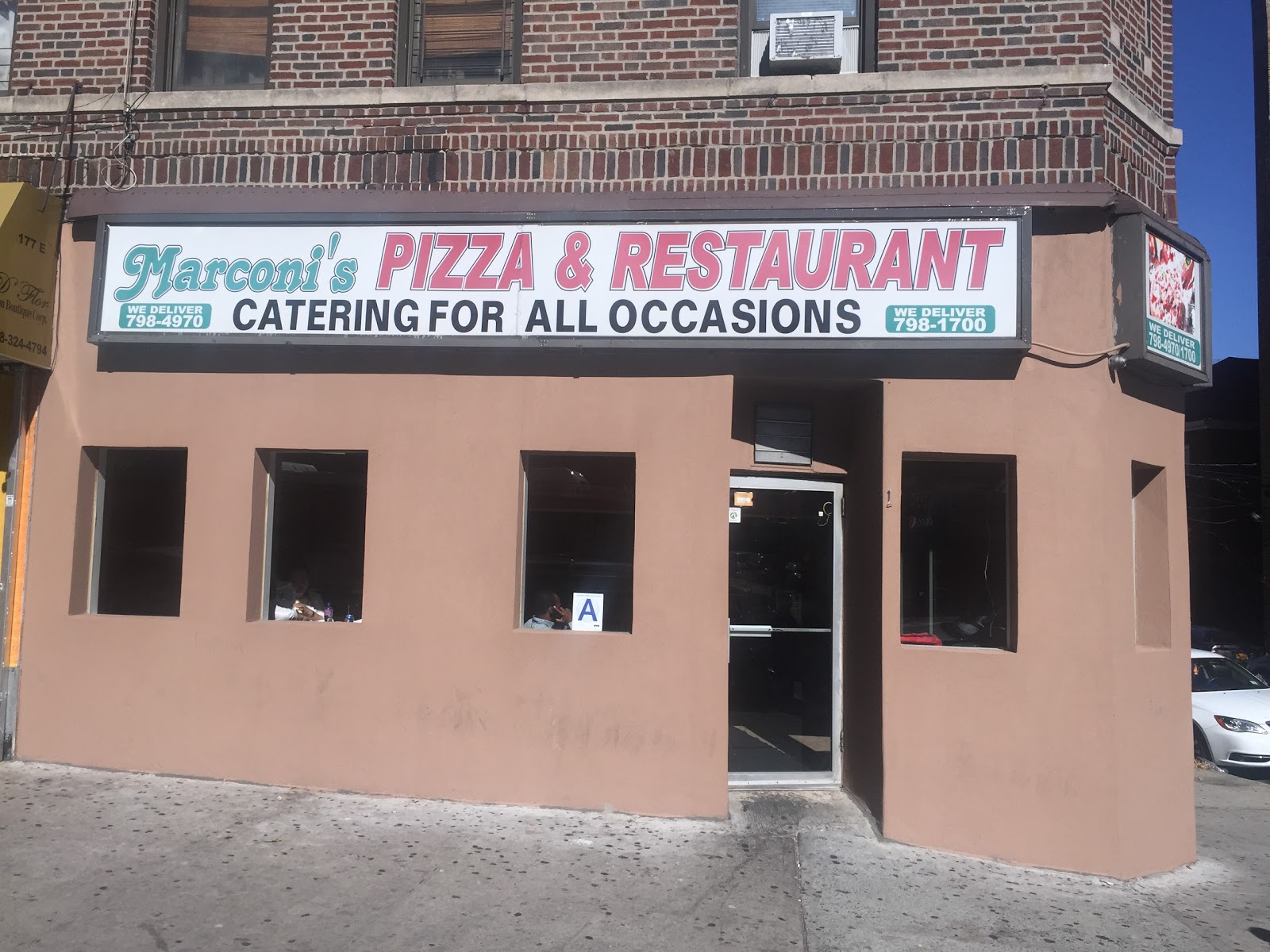 Photo of Marconi Pizzeria & Restaurant in Bronx City, New York, United States - 1 Picture of Restaurant, Food, Point of interest, Establishment, Meal takeaway, Meal delivery