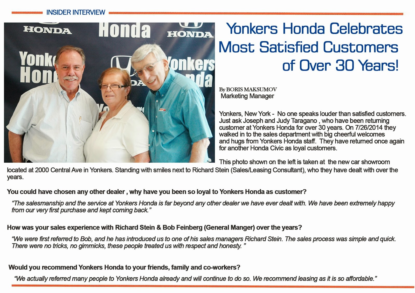 Photo of Yonkers Honda Pre Owned Showroom in Yonkers City, New York, United States - 5 Picture of Point of interest, Establishment, Car dealer, Store