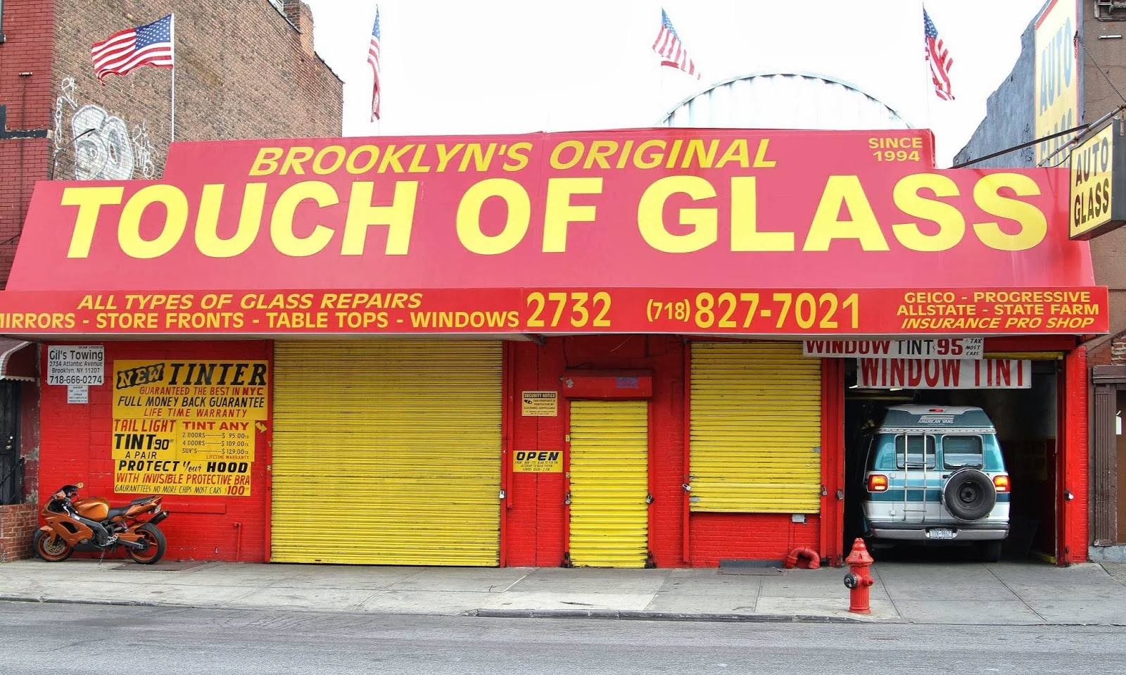 Photo of Touch of Glass in Brooklyn City, New York, United States - 1 Picture of Point of interest, Establishment, Store, Car repair, General contractor