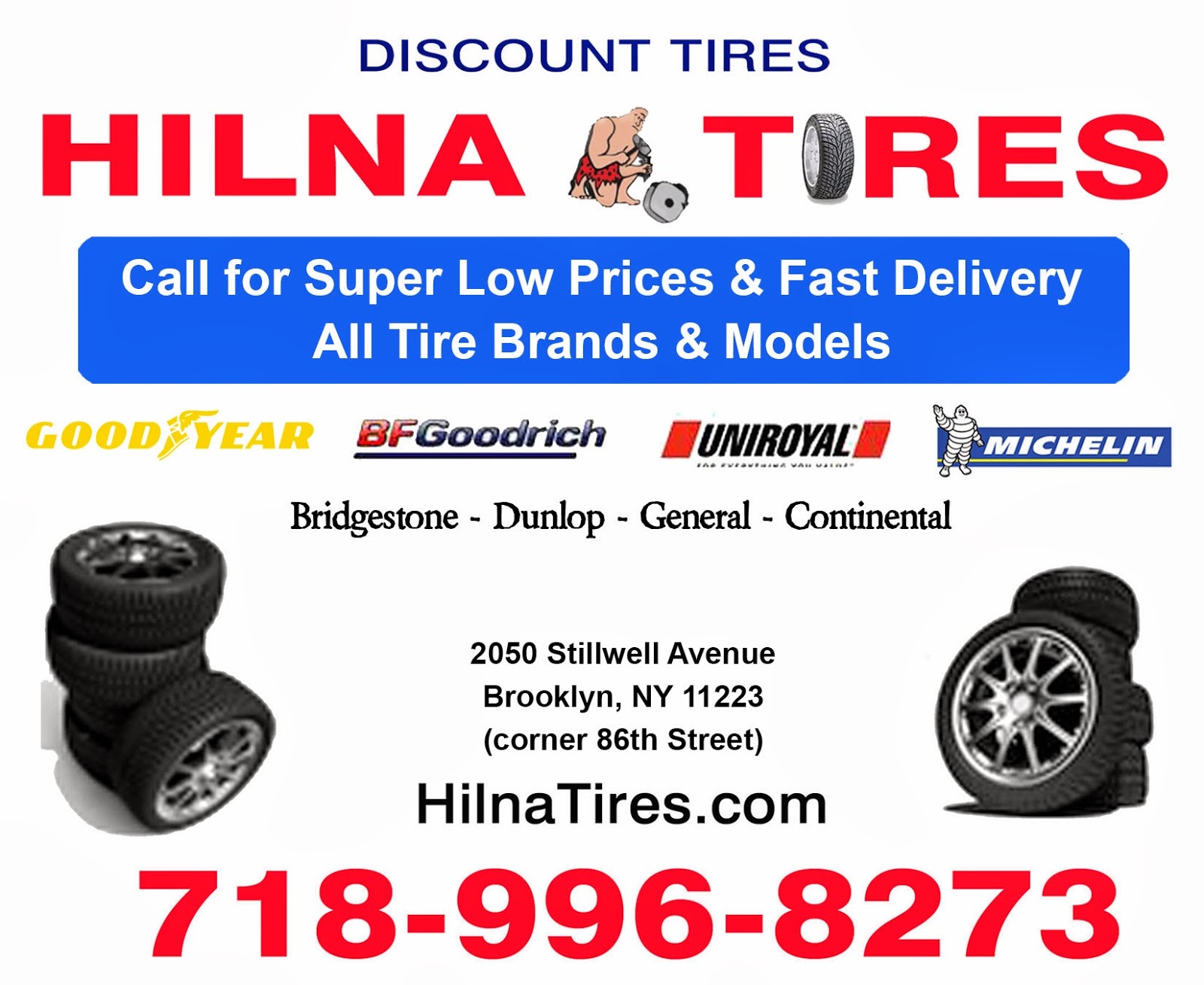 Photo of Hilna Tires in Brooklyn City, New York, United States - 4 Picture of Point of interest, Establishment, Store, Car repair
