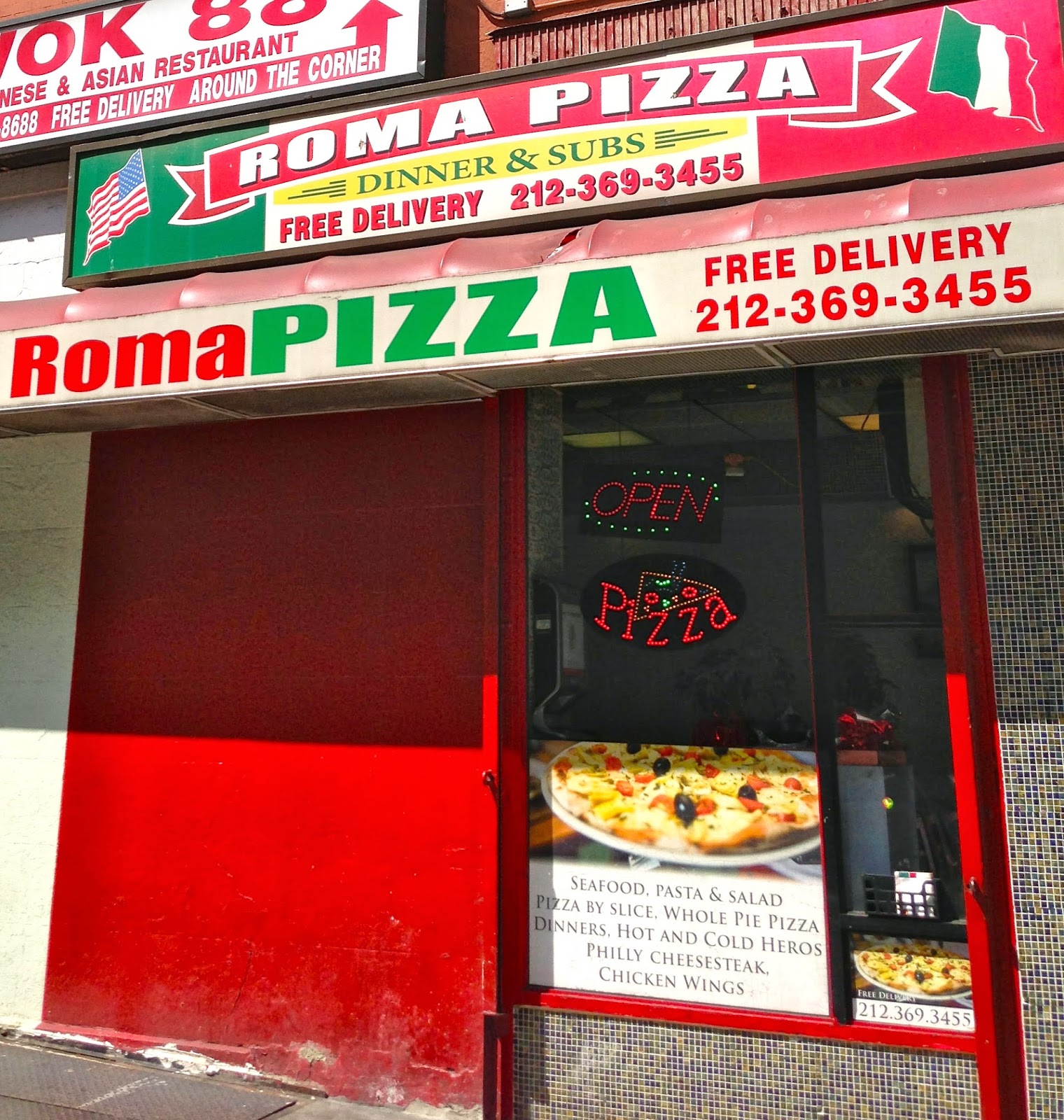 Photo of Roma Pizza in New York City, New York, United States - 1 Picture of Restaurant, Food, Point of interest, Establishment, Meal takeaway, Meal delivery