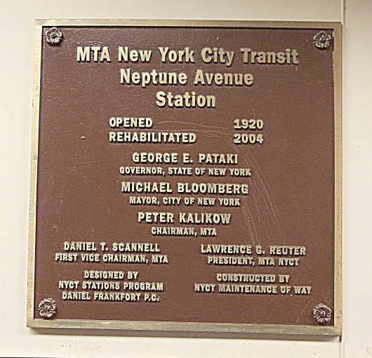 Photo of Neptune Av in Kings County City, New York, United States - 7 Picture of Point of interest, Establishment, Transit station, Subway station