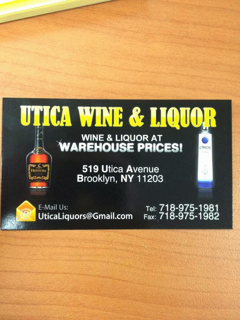Photo of Utica wines and liquors in Kings County City, New York, United States - 2 Picture of Food, Point of interest, Establishment, Store, Liquor store