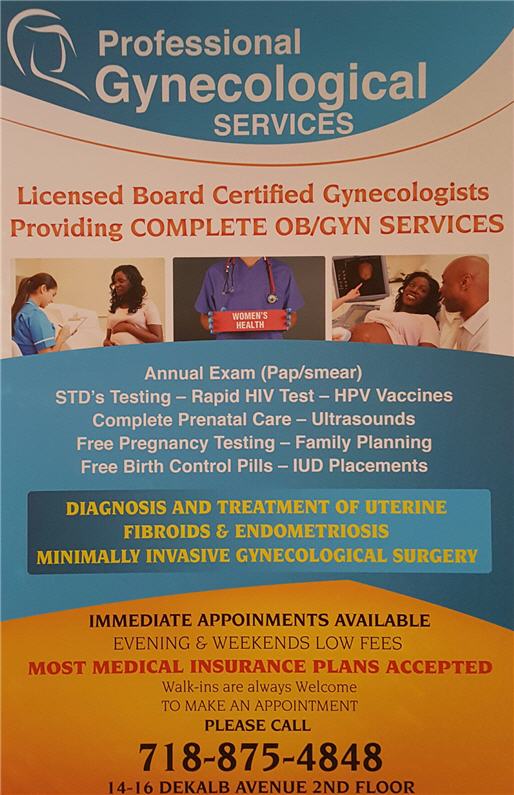 Photo of Professional Gynecological Services in Brooklyn City, New York, United States - 4 Picture of Point of interest, Establishment, Health, Doctor