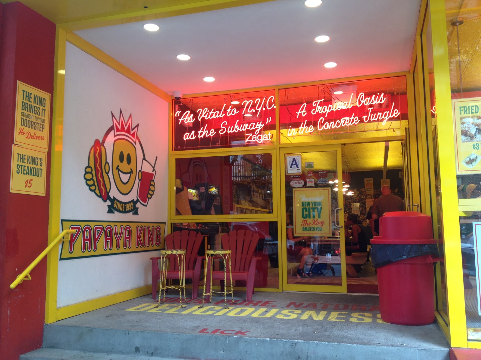 Photo of Papaya King in New York City, New York, United States - 7 Picture of Restaurant, Food, Point of interest, Establishment