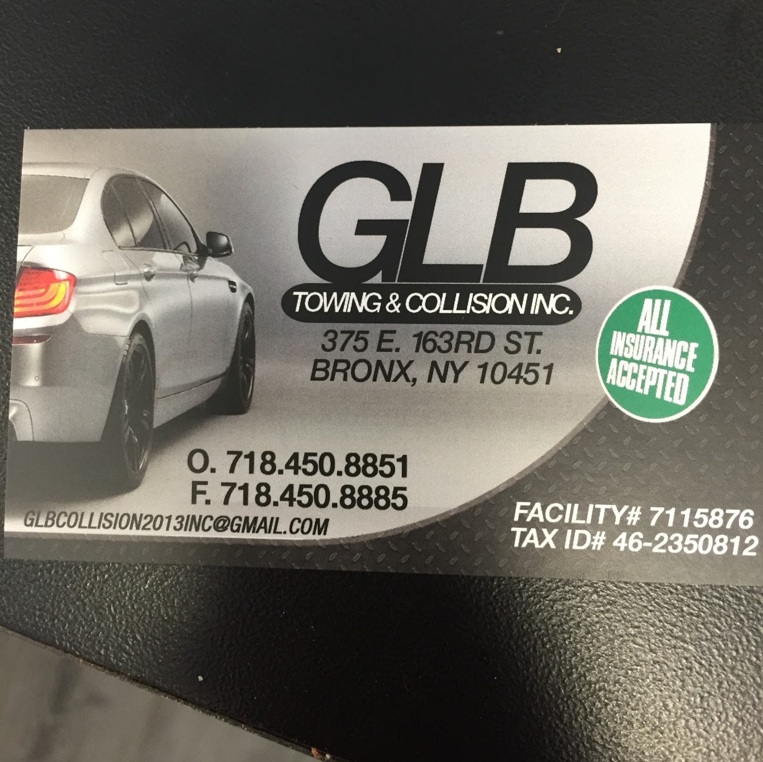 Photo of GLB Towing & Collision Inc in Bronx City, New York, United States - 1 Picture of Point of interest, Establishment, Car repair