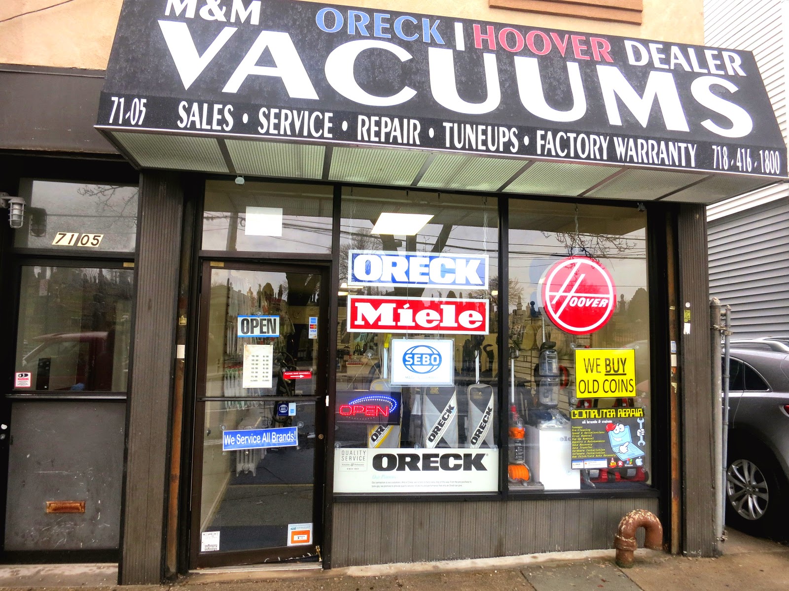 Photo of M&M Vacuums - ORECK MIELE SEBO HOOVER DYSON KENMORE ELECTROLUX Dealer & Repair Queens NY Store in Queens City, New York, United States - 2 Picture of Point of interest, Establishment, Store, Home goods store