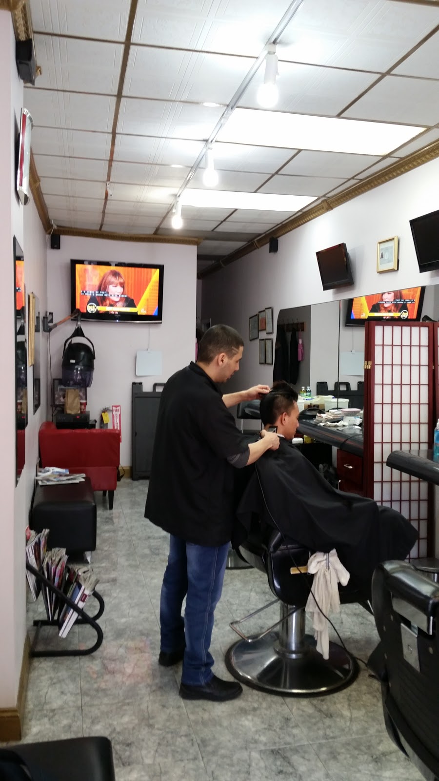 Photo of Isak Barber Shop & Hairstylist Inc in New York City, New York, United States - 2 Picture of Point of interest, Establishment, Health, Hair care