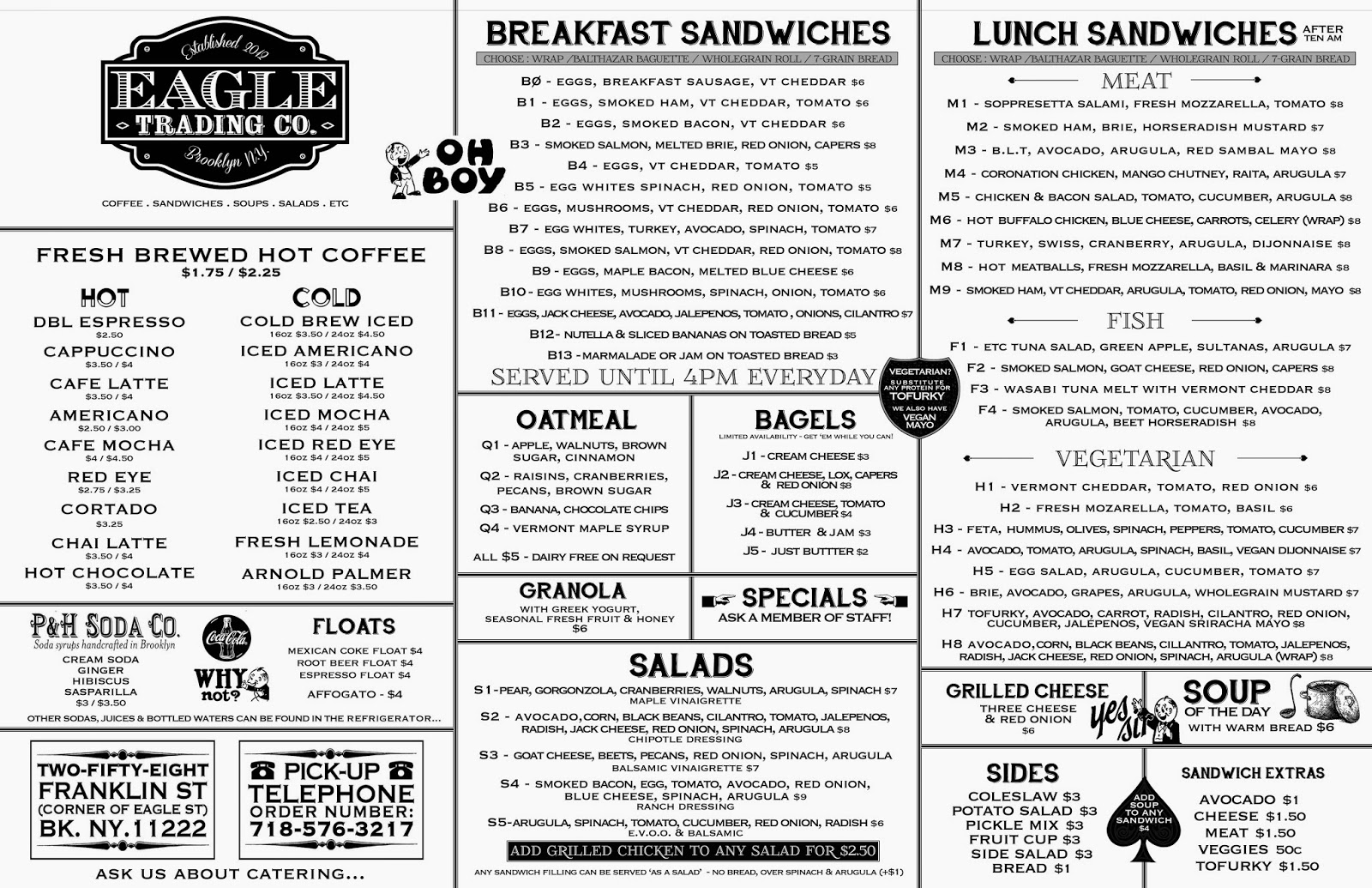 Photo of Eagle Trading Company in Brooklyn City, New York, United States - 5 Picture of Food, Point of interest, Establishment, Cafe