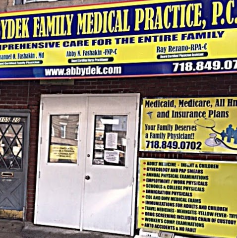 Photo of ABBYDEK FAMILY MEDICAL PRACTICE P.C. in Queens City, New York, United States - 1 Picture of Point of interest, Establishment, Health