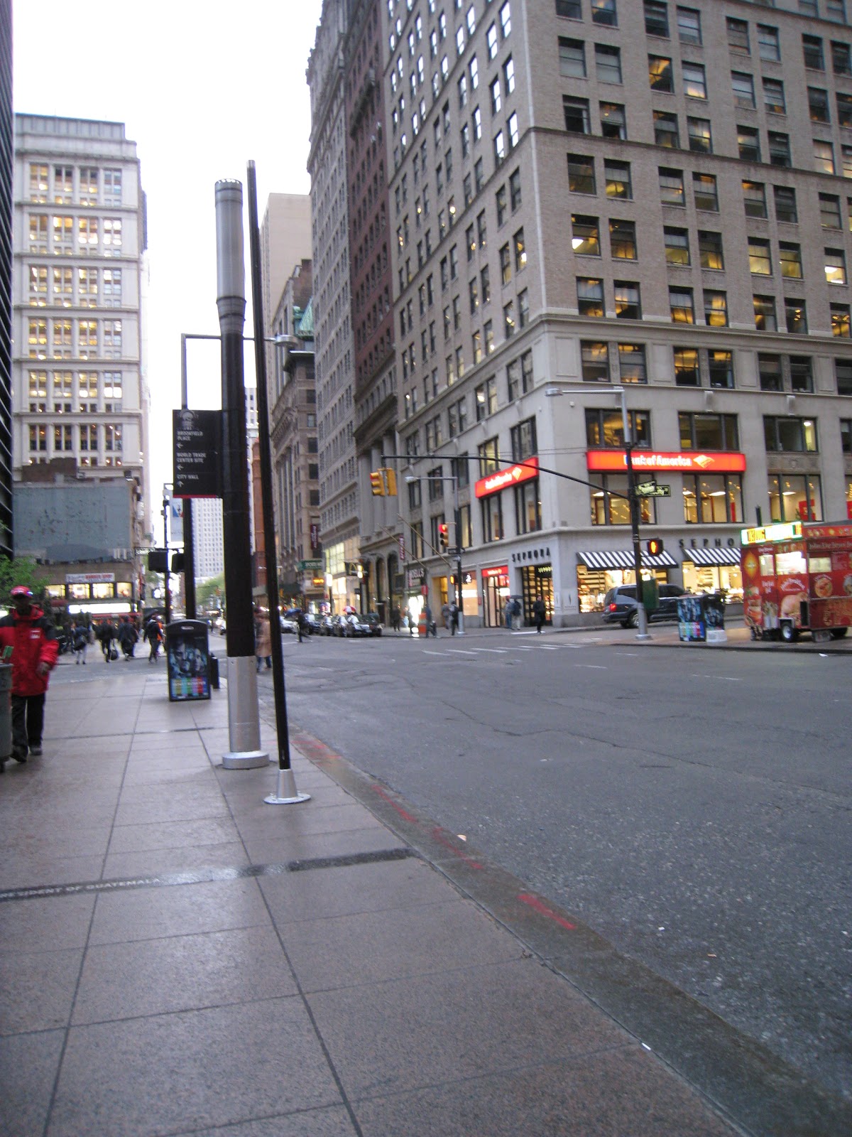 Photo of Broadway/Cedar St in New York City, New York, United States - 1 Picture of Point of interest, Establishment, Bus station, Transit station