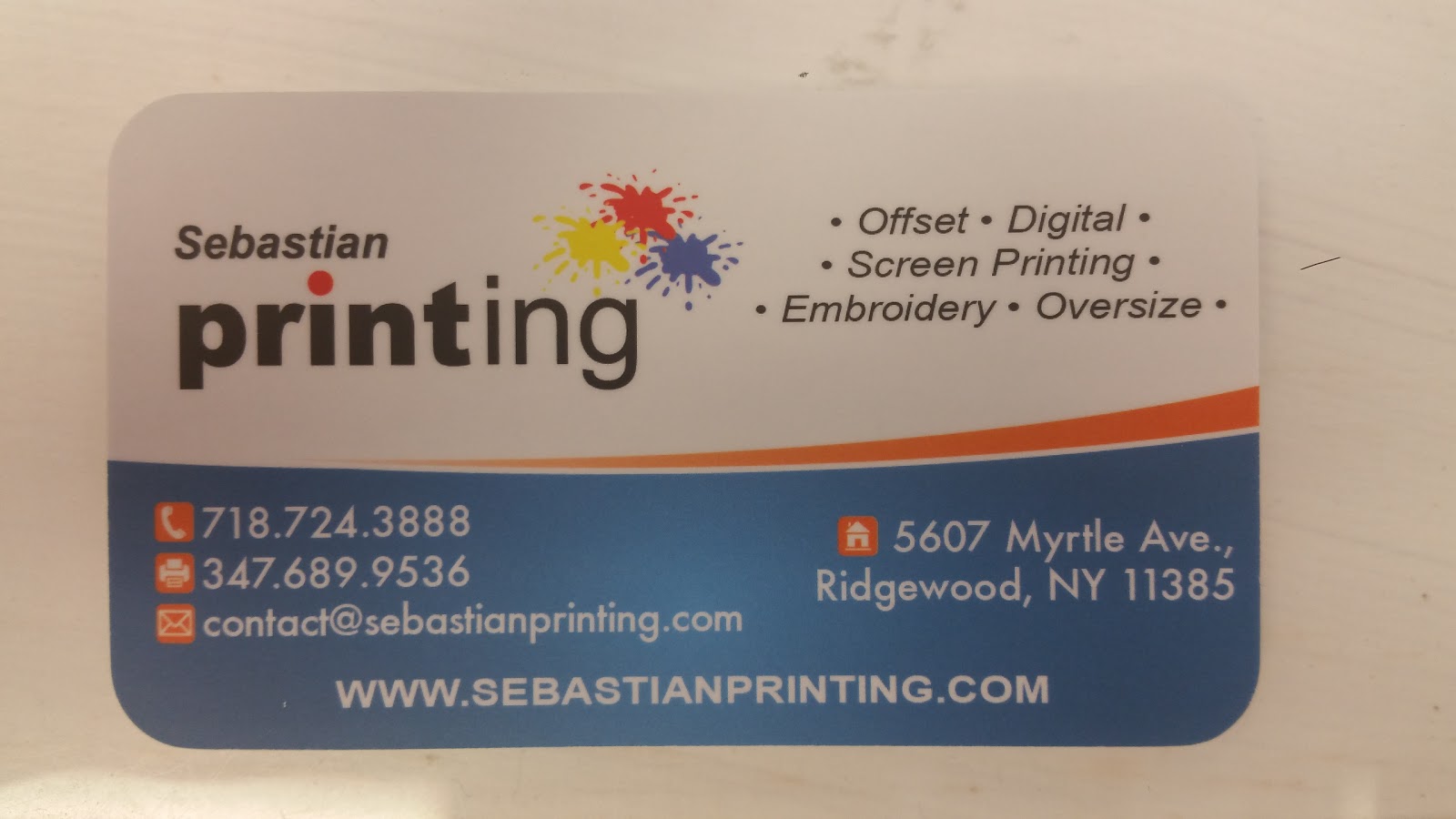 Photo of Sebastian Printing in Queens City, New York, United States - 2 Picture of Point of interest, Establishment, Store