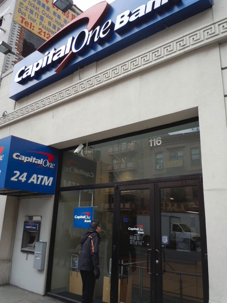 Photo of Capital One Bank in New York City, New York, United States - 1 Picture of Point of interest, Establishment, Finance, Atm, Bank