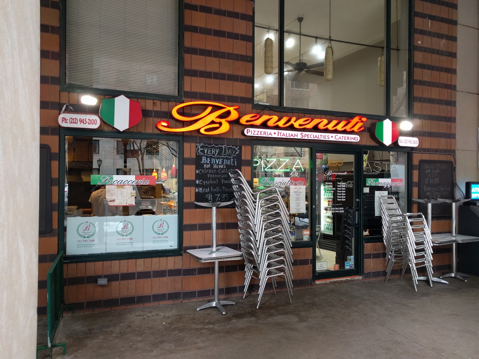 Photo of Benvenuti Pizzeria in New York City, New York, United States - 2 Picture of Restaurant, Food, Point of interest, Establishment, Meal takeaway
