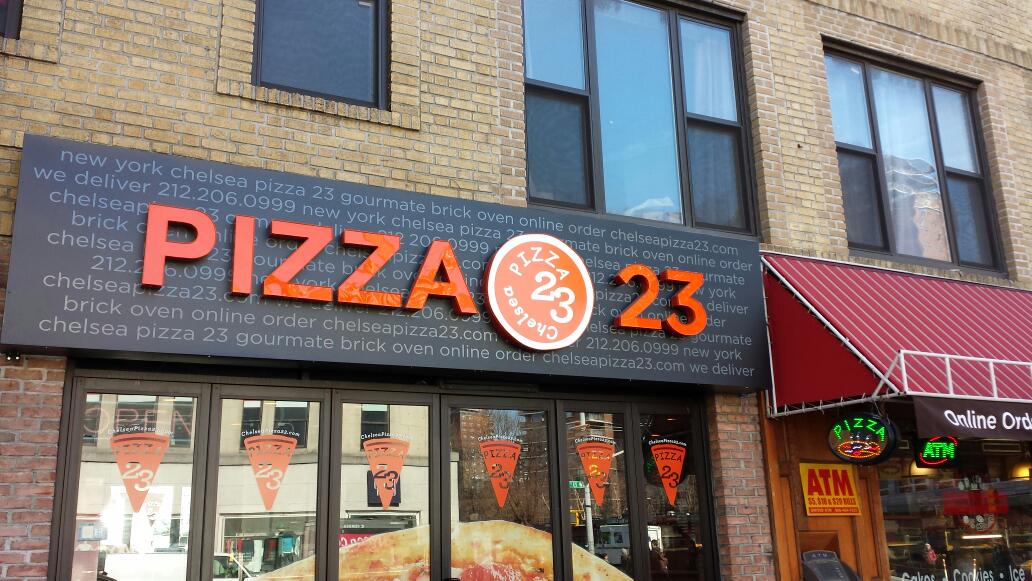 Photo of Chelsea Pizza 23 in New York City, New York, United States - 9 Picture of Restaurant, Food, Point of interest, Establishment, Meal takeaway, Meal delivery