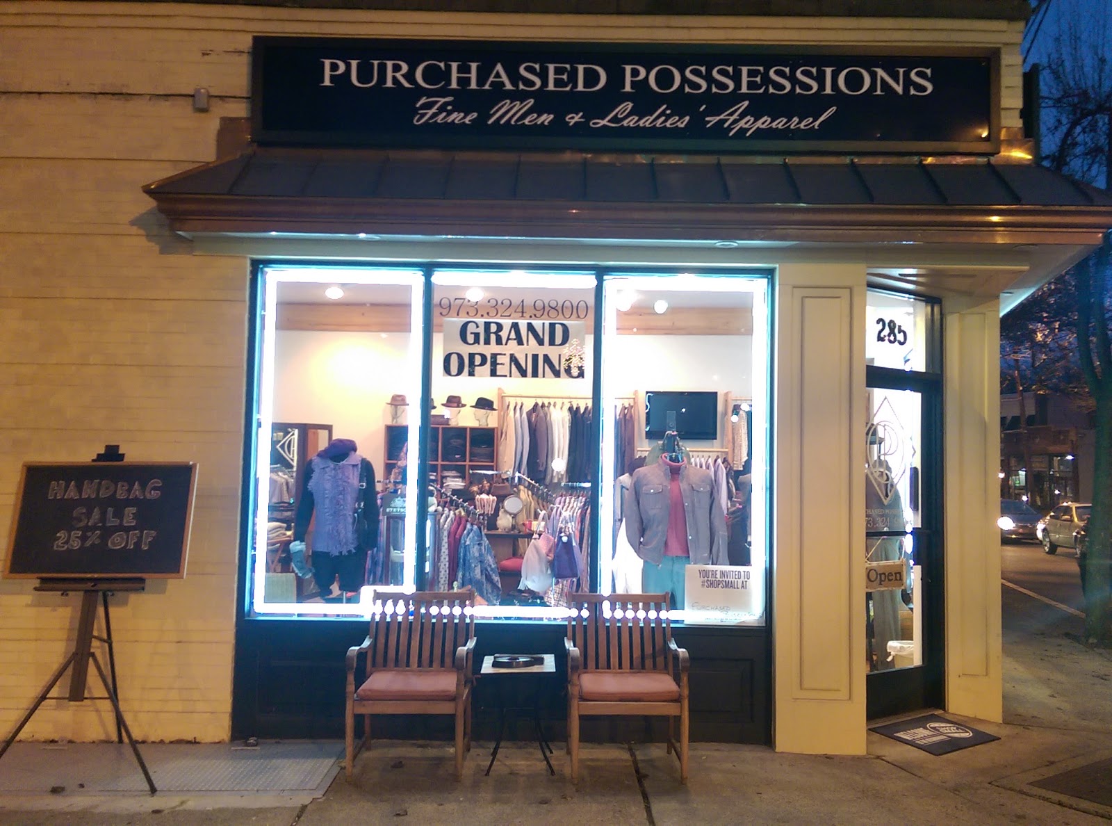 Photo of Purchased Possessions Fine Men & Ladies' Apparel in West Orange City, New Jersey, United States - 1 Picture of Point of interest, Establishment, Store, Clothing store
