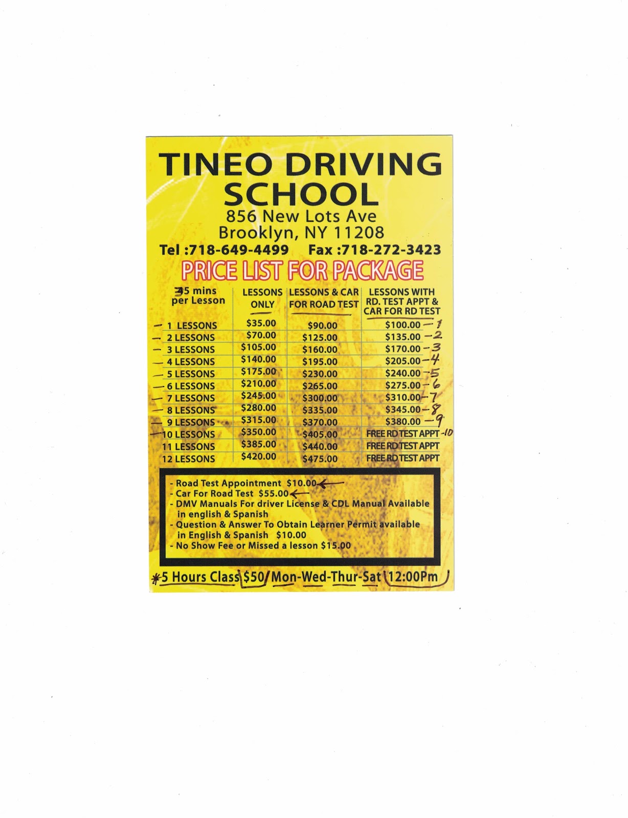 Photo of Tineo Driving School in Kings County City, New York, United States - 6 Picture of Point of interest, Establishment, Insurance agency