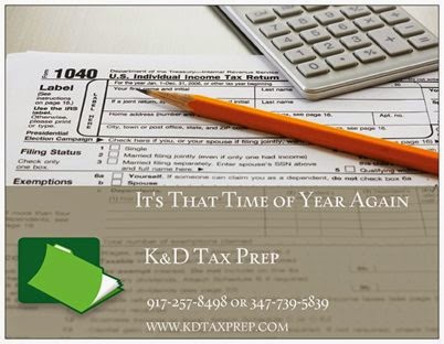 Photo of K & D Tax and Bookkeeping Services Inc. in Howard Beach City, New York, United States - 1 Picture of Point of interest, Establishment, Finance, Accounting